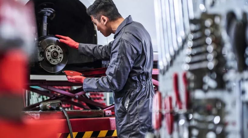 What should you pay attention to when checking the brake system
