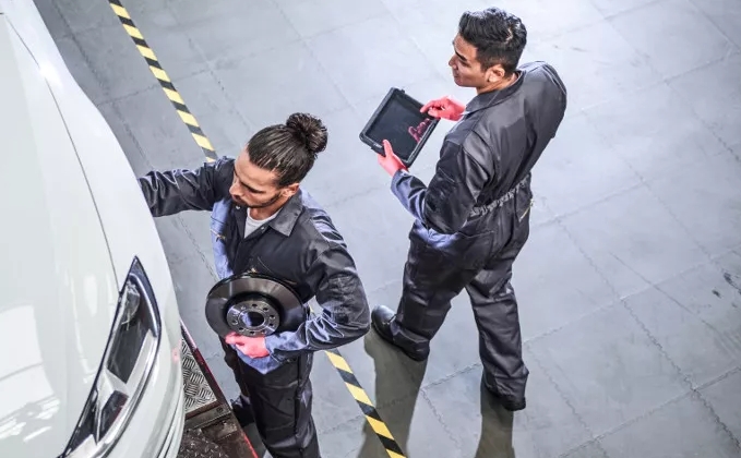 What should you pay attention to when checking the brake system