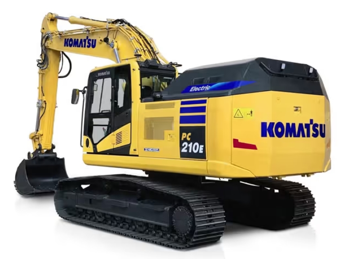 Komatsu  PC210E first electric excavator